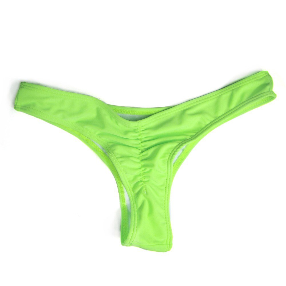 Cheeky Bottom Brazilian Mini Thong V Shape G-String Bikini Beach Underwear